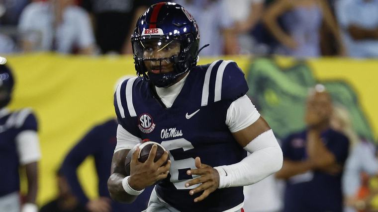 Daniel Jeremiah Reveals Trinidad Chambliss' NFL Comparisons During Ole Miss vs. Louisville